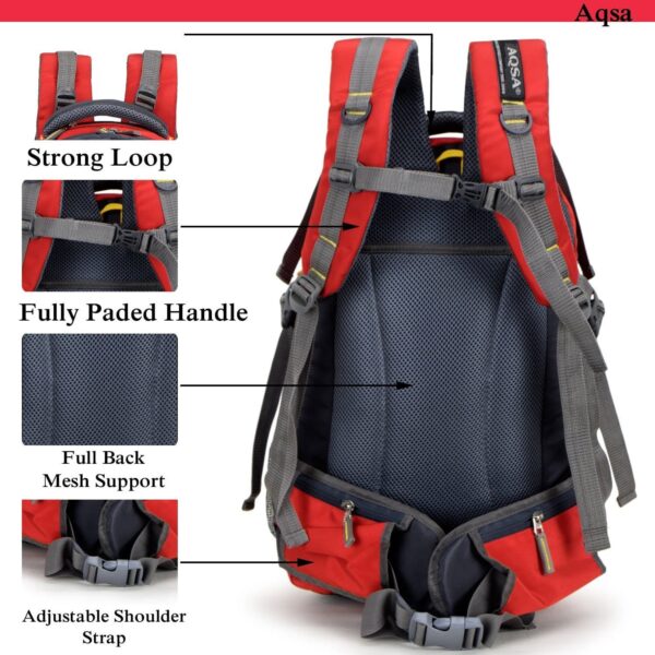 Aqsa Hammer Backpack 45L – The Perfect Blend of Style, Durability, and Functionality - Image 9