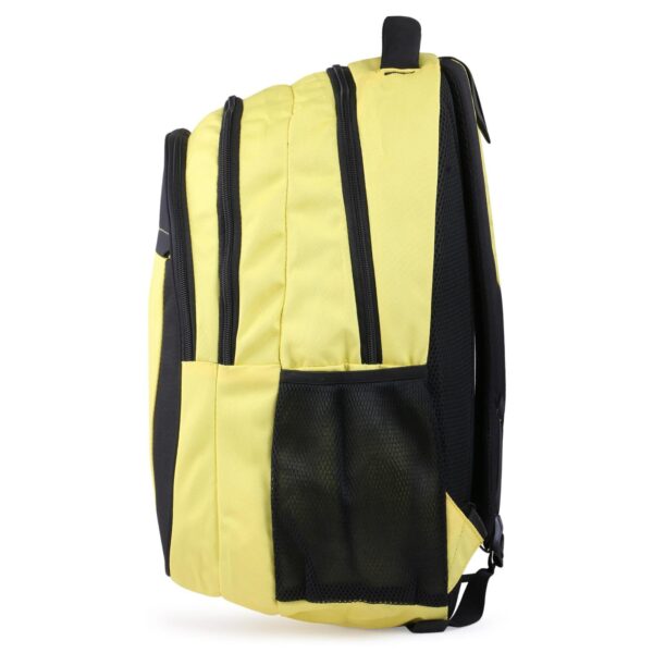 Aqsa School Backpack for Men Women (Yellow) - Image 2