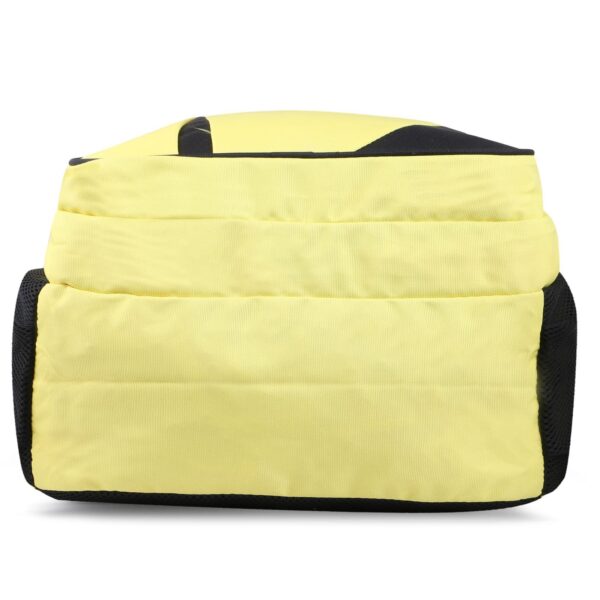 Aqsa School Backpack for Men Women (Yellow) - Image 3