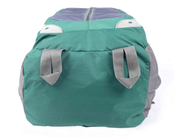 AQSA Unisex backpack with laptop compartment(light green) - Image 2