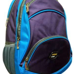 AQSA UNISEX BACKPACK WITH LAPTOP COMPARTMENT (PURPLE)