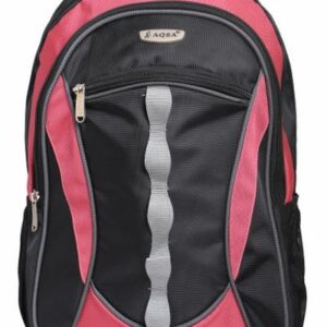 AQSA UNISEX BACKPACK WITH LAPTOP COMPARTMENT(PINK)