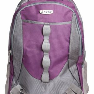 AQSA UNISEX BACKPACK WITH LAPTOP COMPARTMENT(PINK)