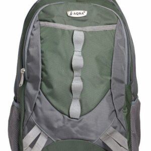 AQSA UNISEX BACKPACK WITH LAPTOP COMPARTMENT(DARK GREEN)