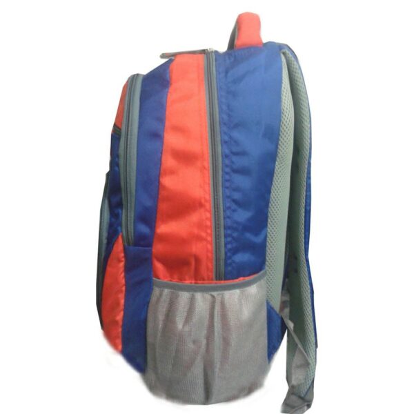 AQSA UNISEX BACKPACK WITH LAPTOP COMPARTMENT(RED&BLUE) - Image 2