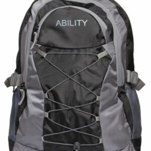 Ability unisex lightweight backpack with laptop compartment