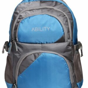 Ability unisex lightweight backpack with laptop compartment