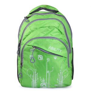 Ability unisex backpack with laptop compartment