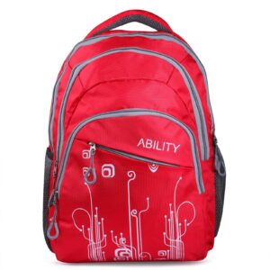 Ability unisex backpack with laptop compartment