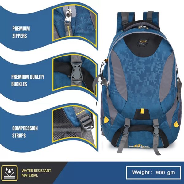 AQSA TREKKING BACKPACK (T-BLUE) - Image 6