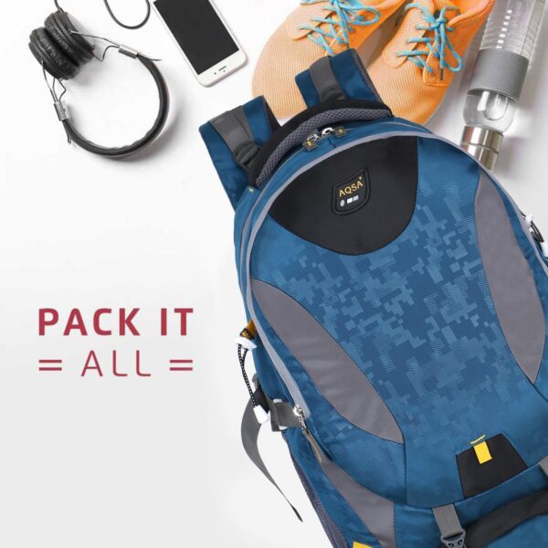 AQSA TREKKING BACKPACK (T-BLUE) - Image 4